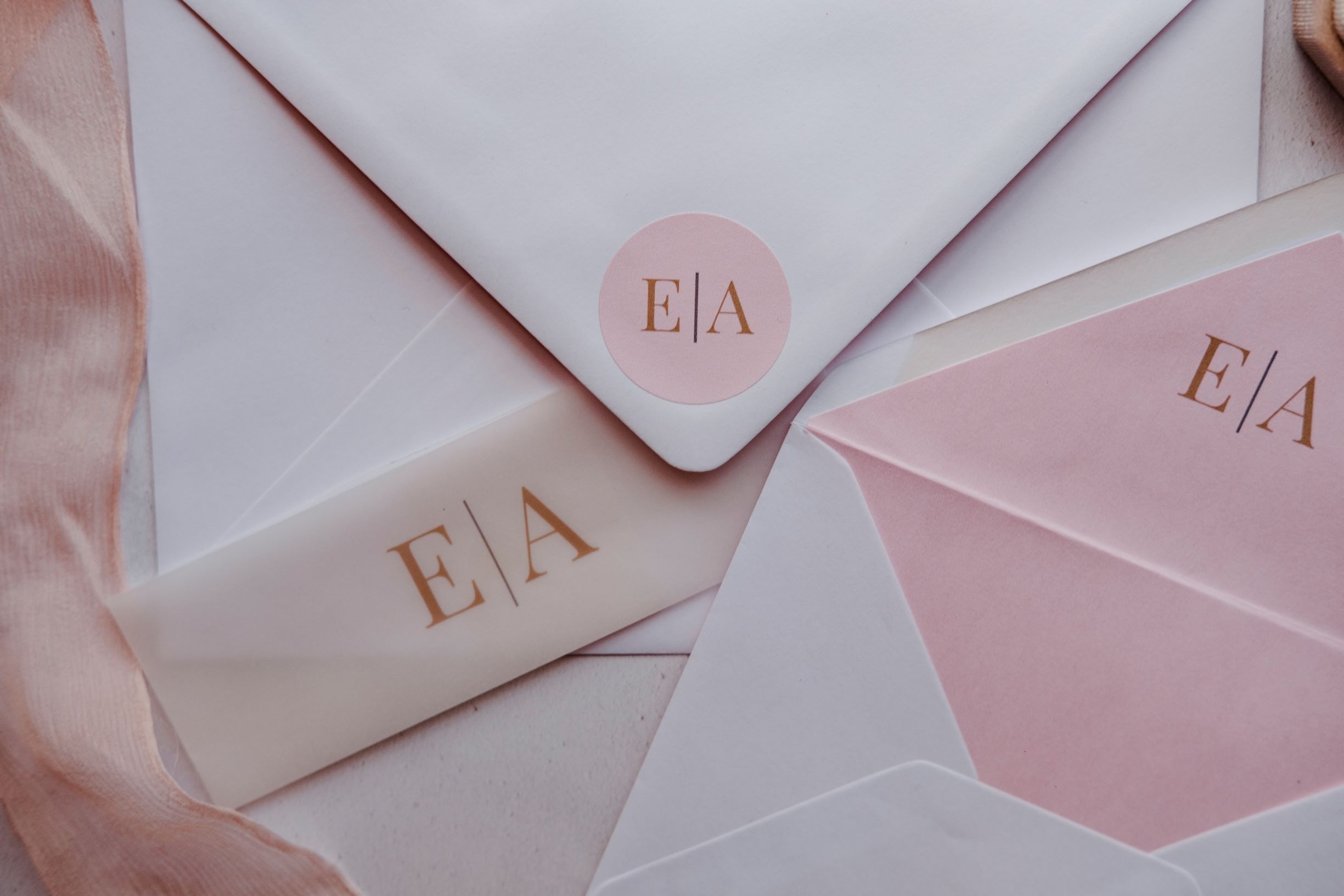 Blush - Belly Band, Sticker & Envelope Liners - Image 2