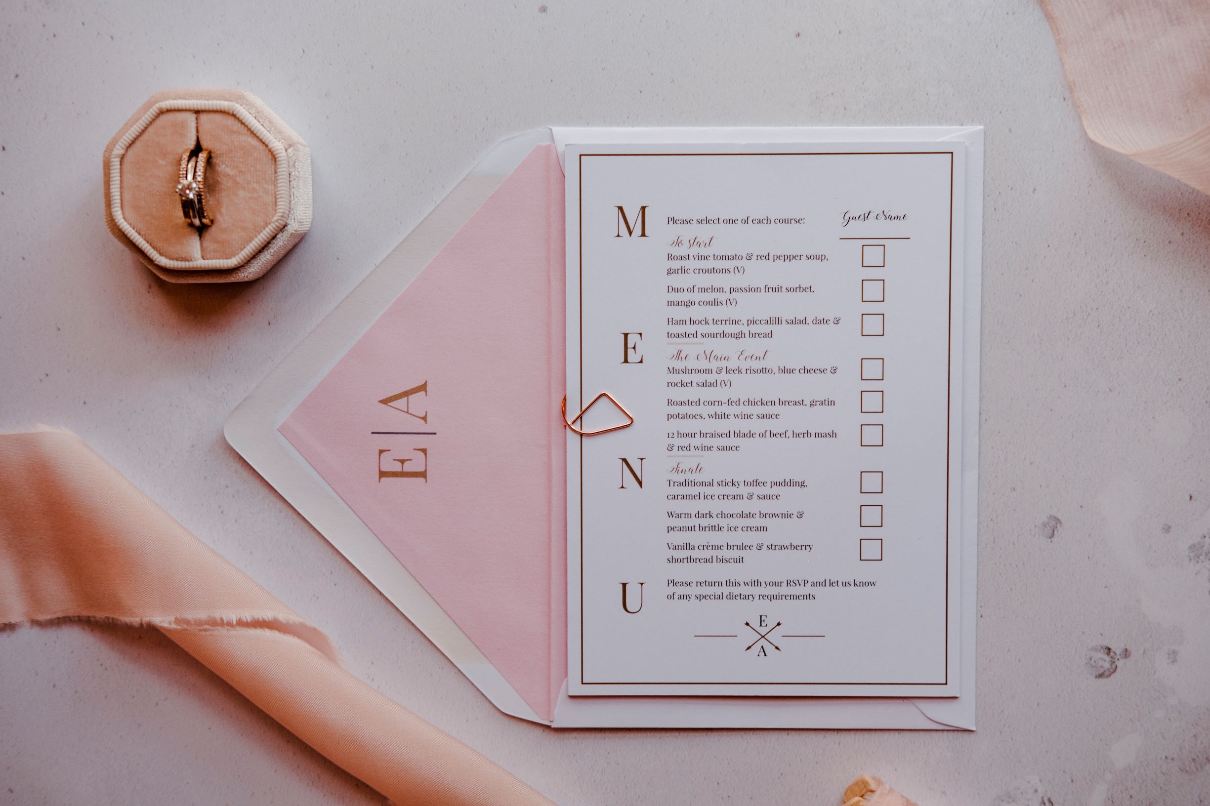 Blush - Menu Options