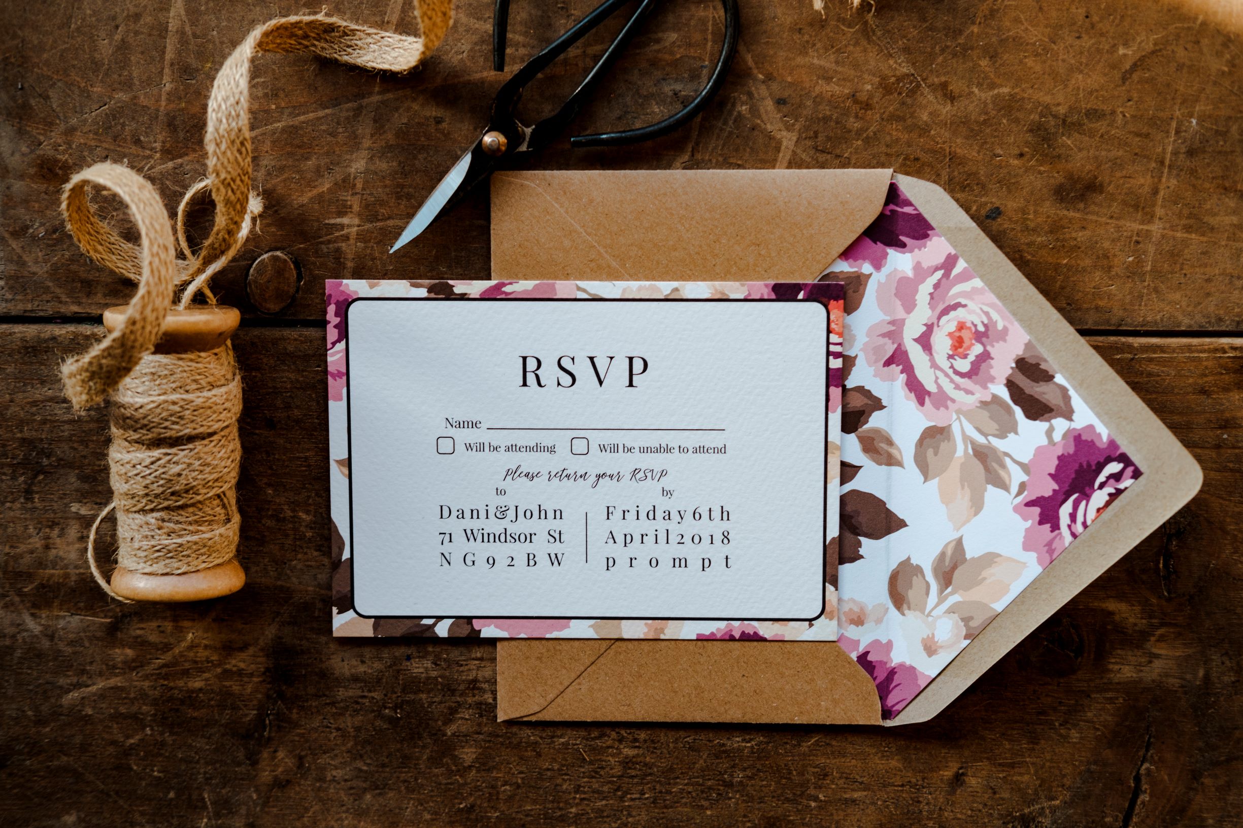 Country Garden - RSVP