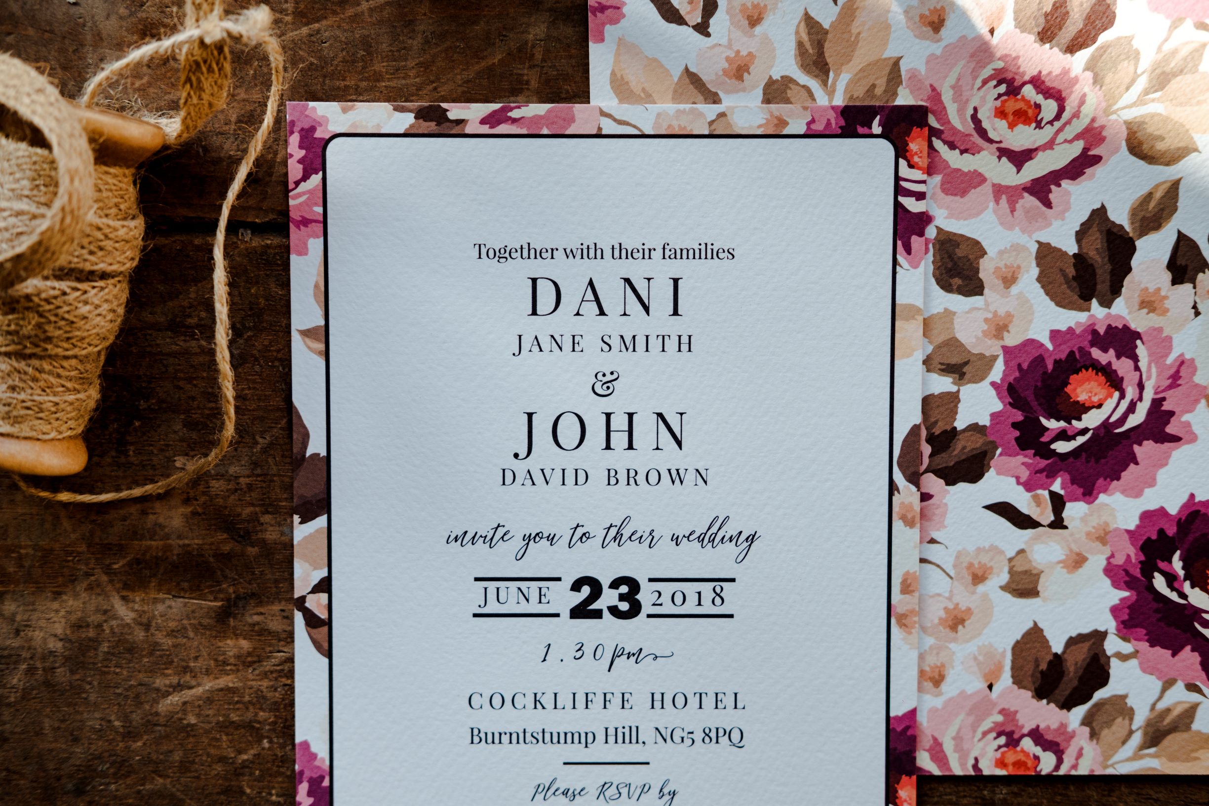 Country Garden - Invitation