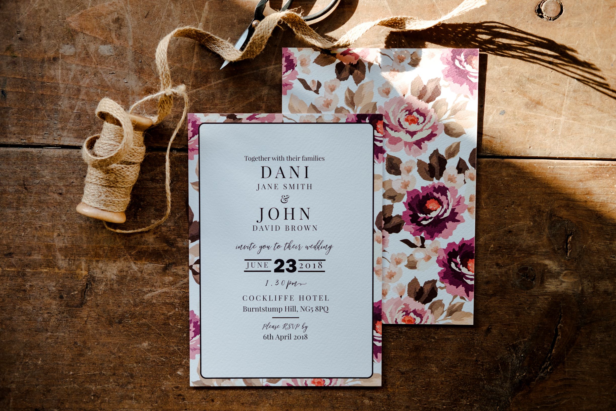 Country Garden - Invitation - Image 2