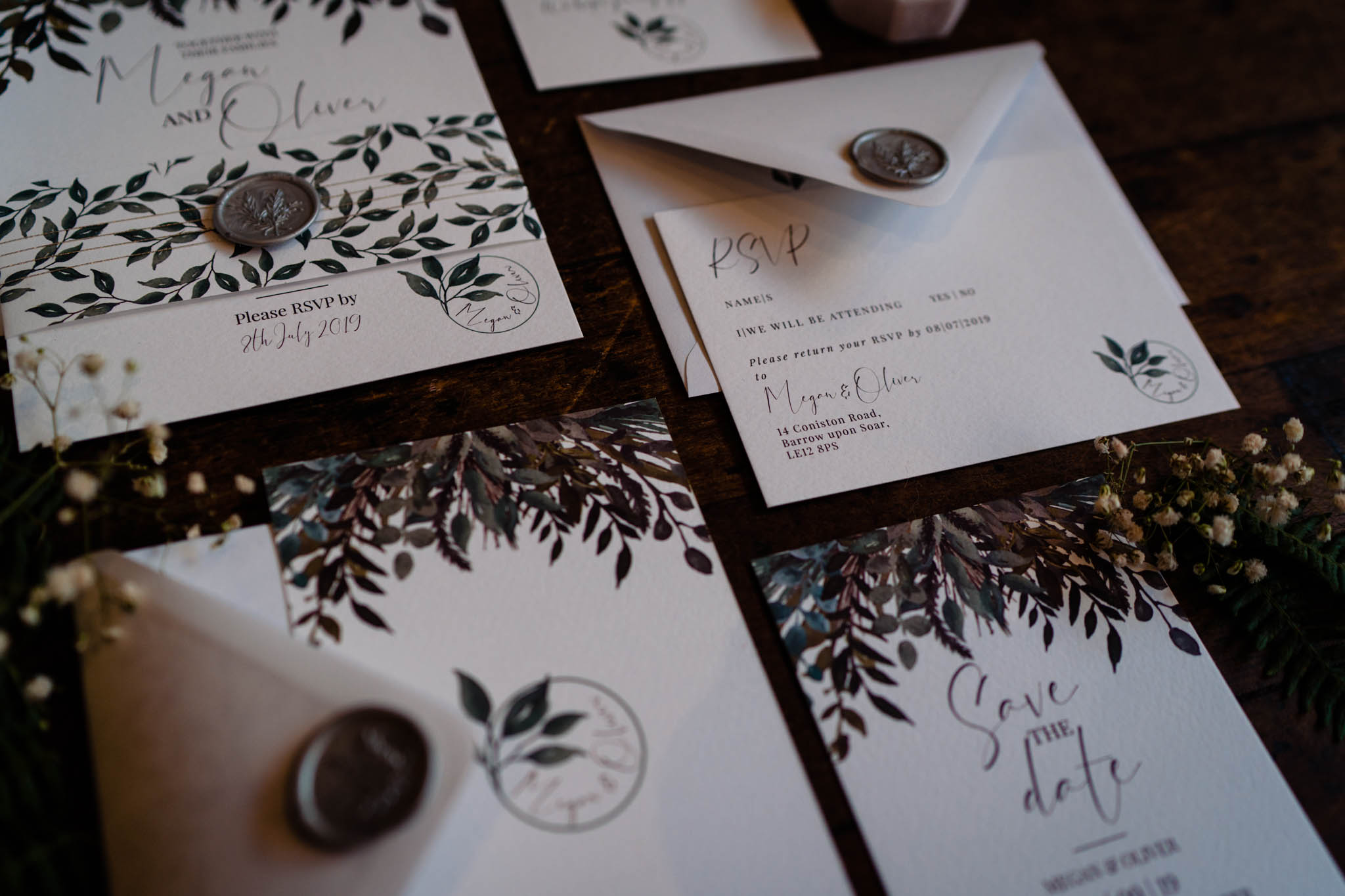 Foliage - Menu Options